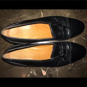 Salvatore Ferragamo Mens Cap Toe Tassel Loafers